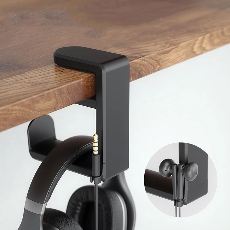 Pc Gaming Earphones - Universal Desktop 360° Rotating Headphone Stand