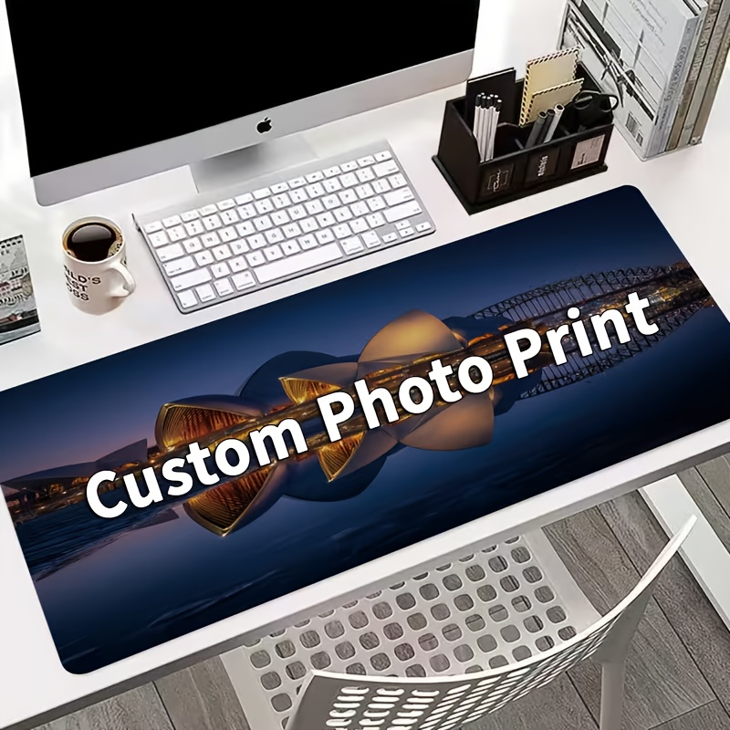Gaming Desk Mat - Customized Design Mouse Pad Personalized Photo