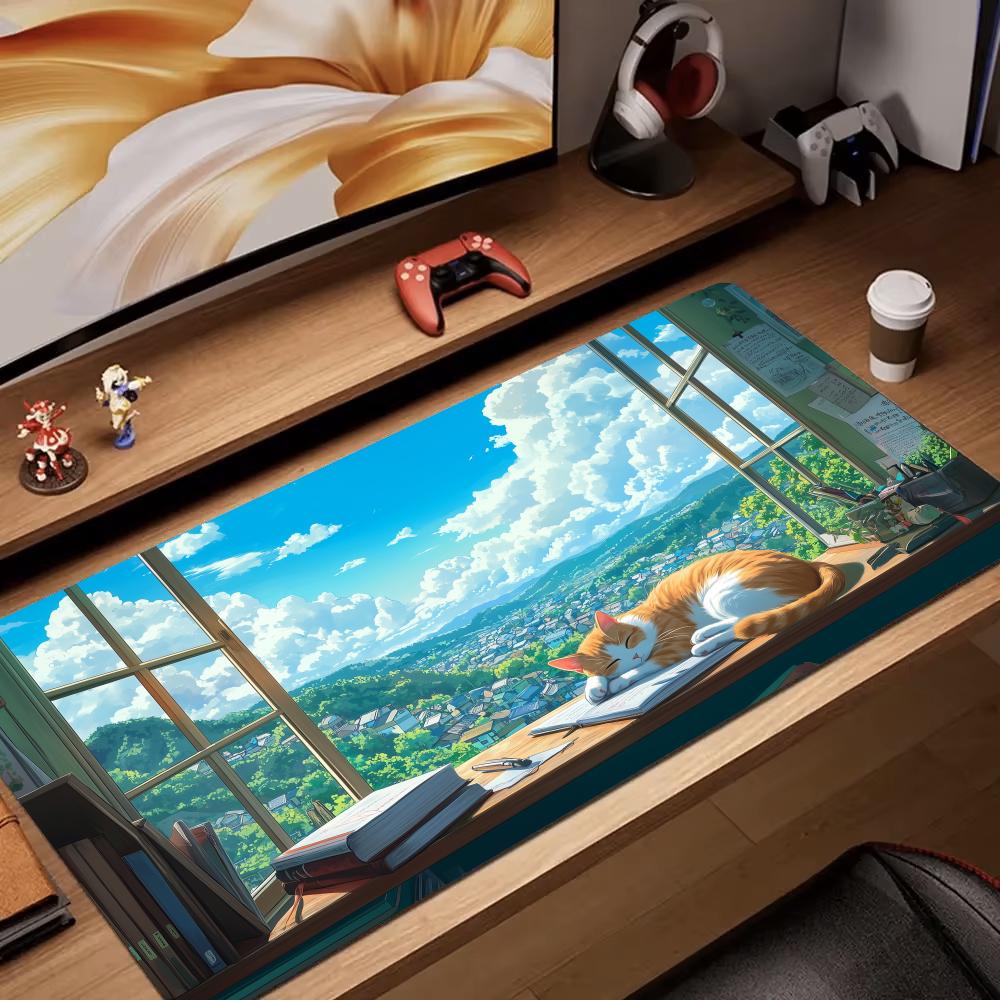 Summer Scenery and Orange Cat  - Pc Gaming Orange 评论和价格