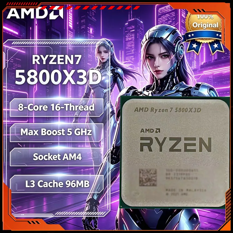 AMD Ryzen 7 5800X3D 8-Core 16- - Amd Cpu Ryzen 7 评论和价格