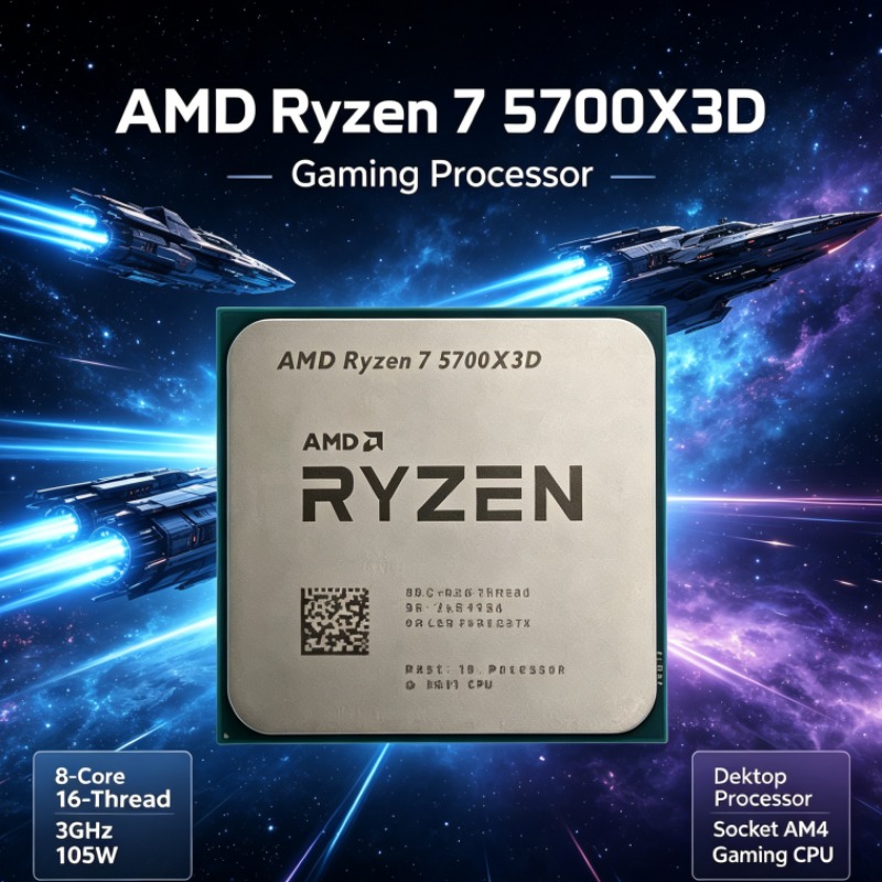 Ryzen 7 5700X3D AMD Socket AM4 - Amd Cpu Ryzen 7 评论和价格