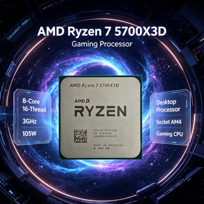Ryzen 7 5700X3D AMD Socket AM4 - Amd Cpu Ryzen 7 评论和价格