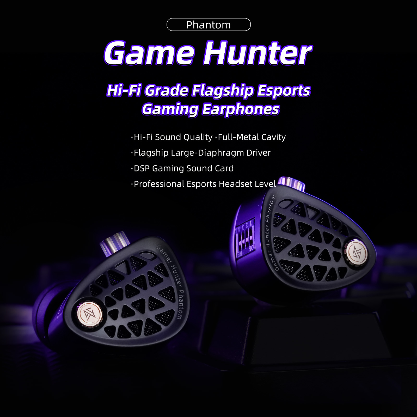 KZ Phantom HiFi Grade Flagship - Pc Gaming Earphones 评论和价格