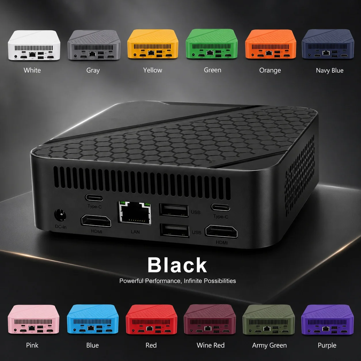Colorful Portable Mini PC Inte - Pc Gaming Editing 评论和价格