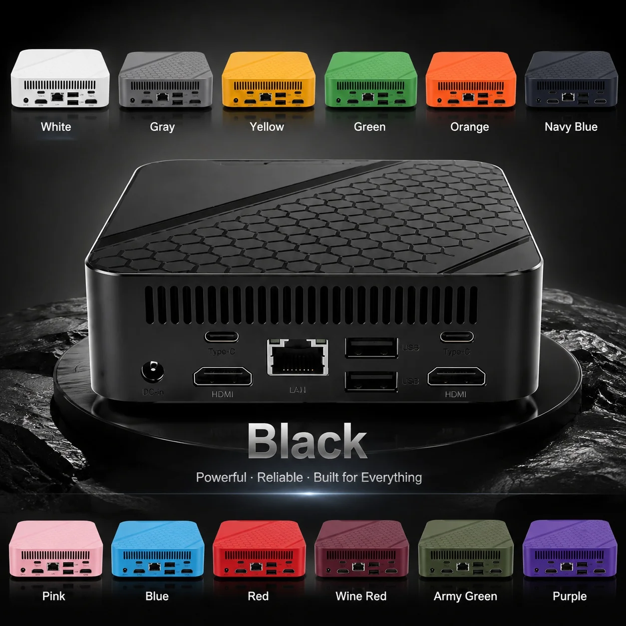 Colorful Portable Mini PC Inte - Pc Gaming Editing 评论和价格