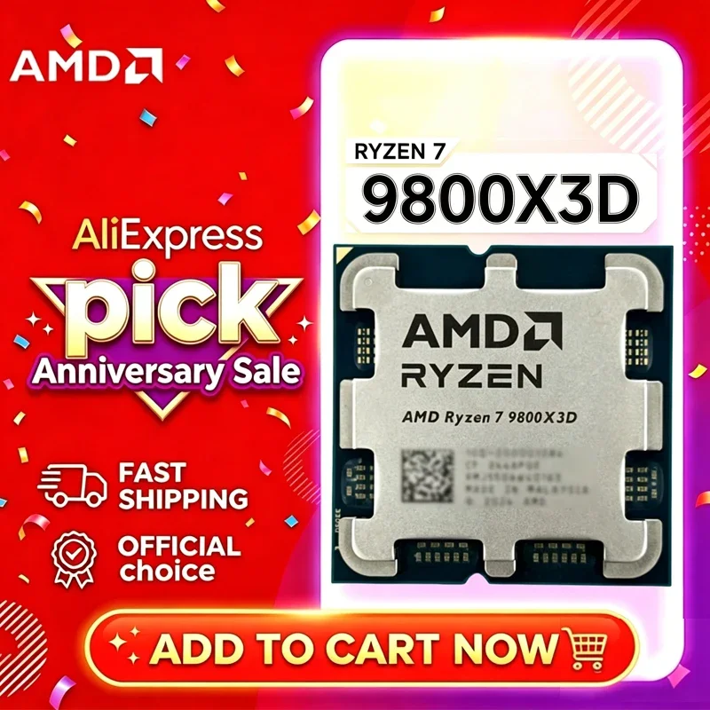 AMD Ryzen 7 9800X3D R7 9800X3D - Amd Cpu Ryzen 7 评论和价格