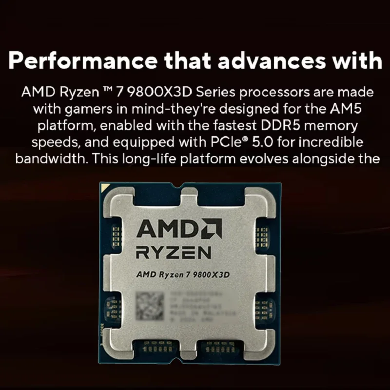 AMD Ryzen 7 9800X3D R7 9800X3D - Amd Cpu Ryzen 7 评论和价格