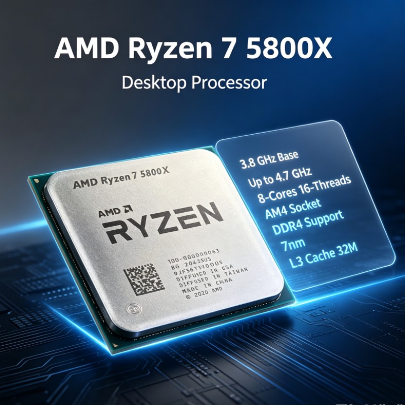 AMD Ryzen 7 5800X R7 5800X AM4 - Amd Cpu Ryzen 7 评论和价格