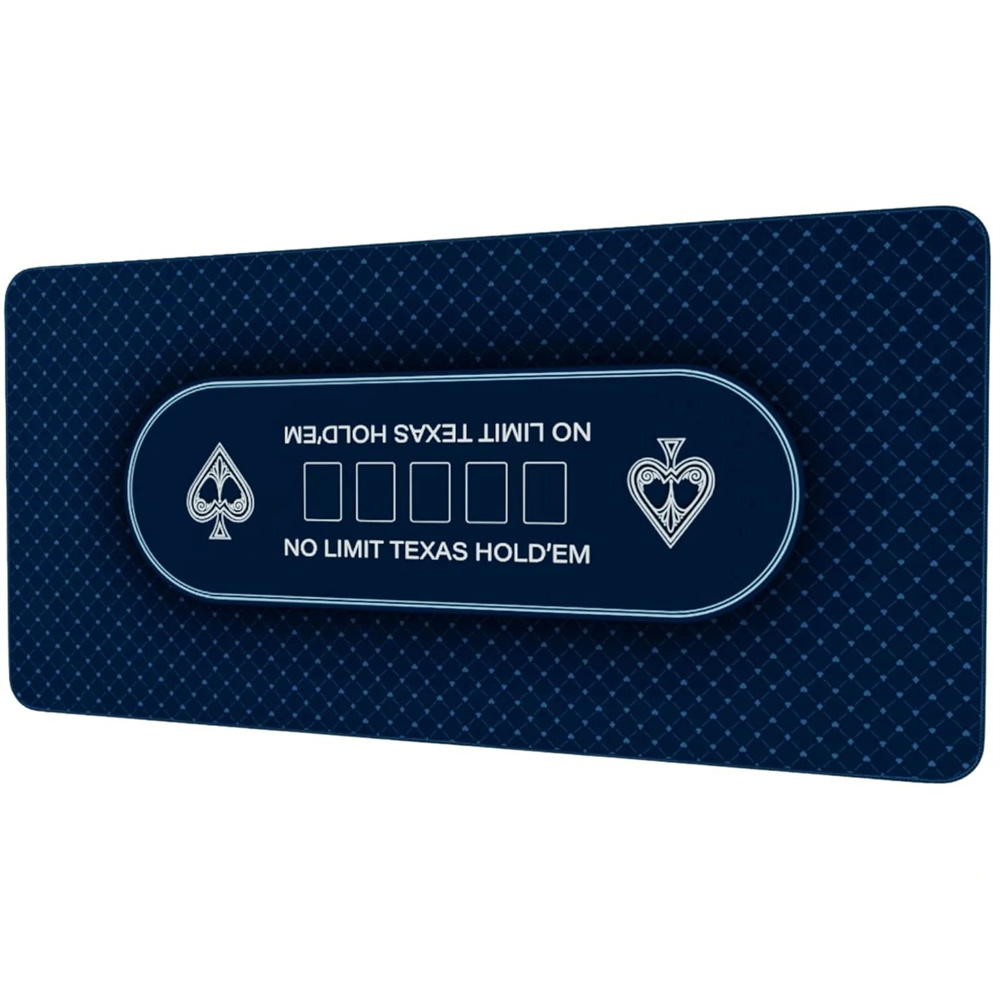 Texas Hold'em Table Mat  Rubbe - Gaming Desk Mat 评论和价格
