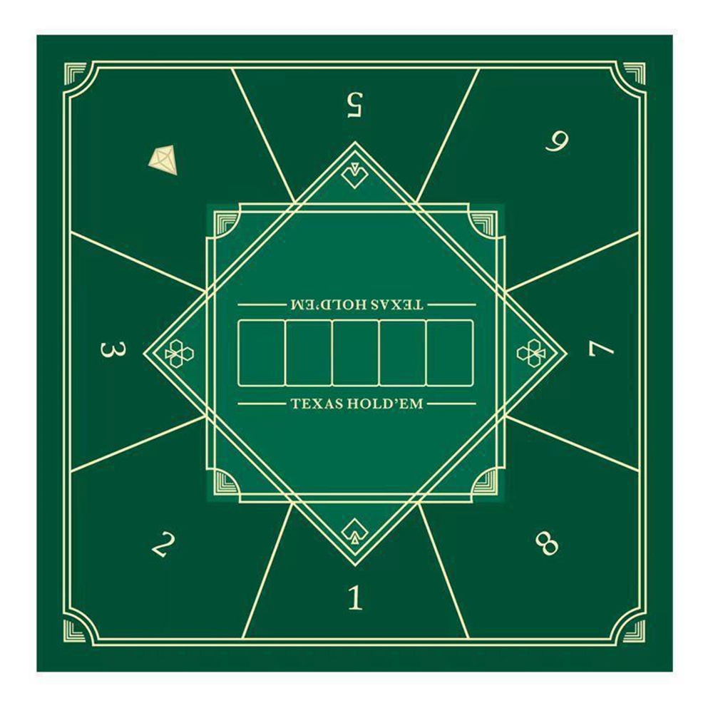 Thickened Texas Hold'em Poker  - Gaming Desk Mat 评论和价格