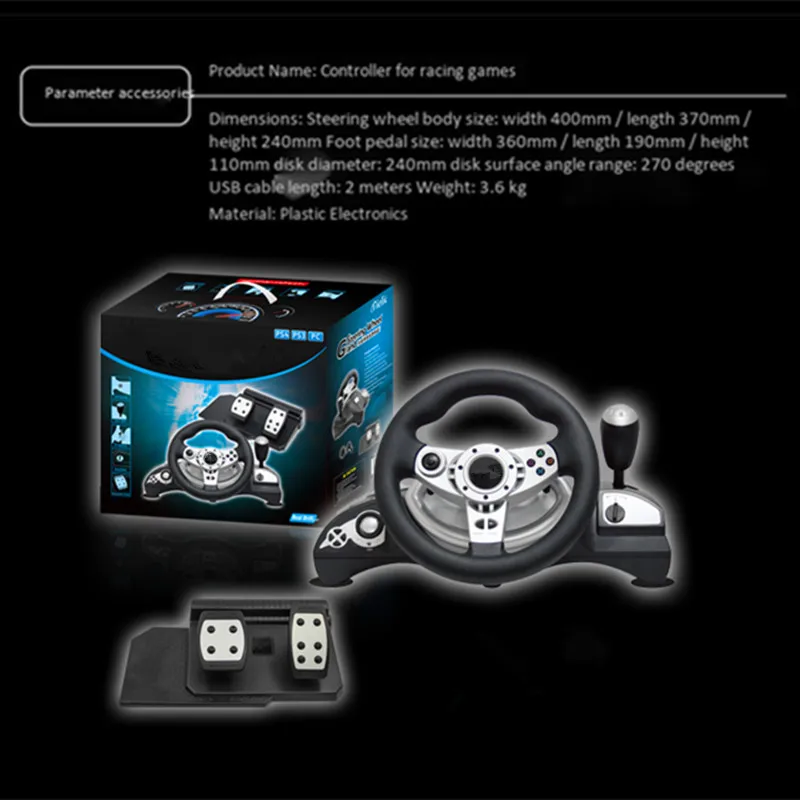Computer Game Steering Wheel V - Pc Gaming Xgear 评论和价格