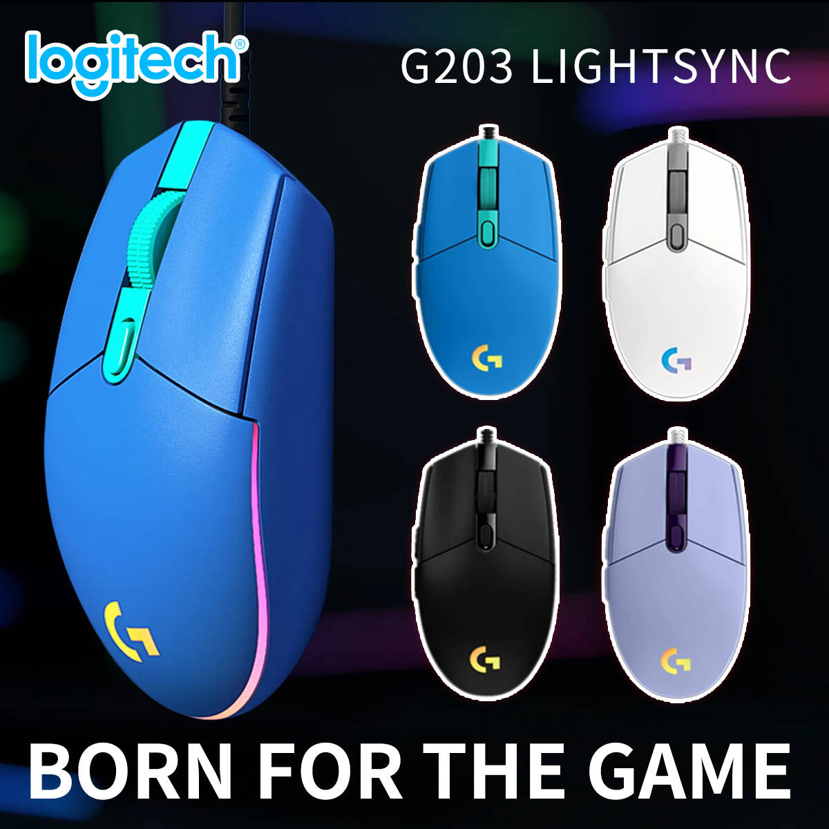 Logitech G203 Wired Gaming Mou - Pc Gaming Entry Level 评论和价格