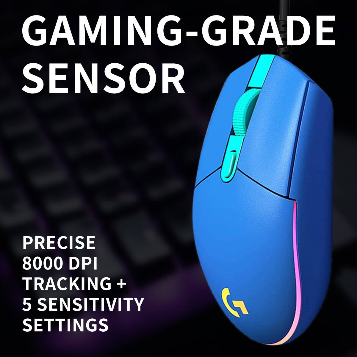 Logitech G203 Wired Gaming Mou - Pc Gaming Entry Level 评论和价格