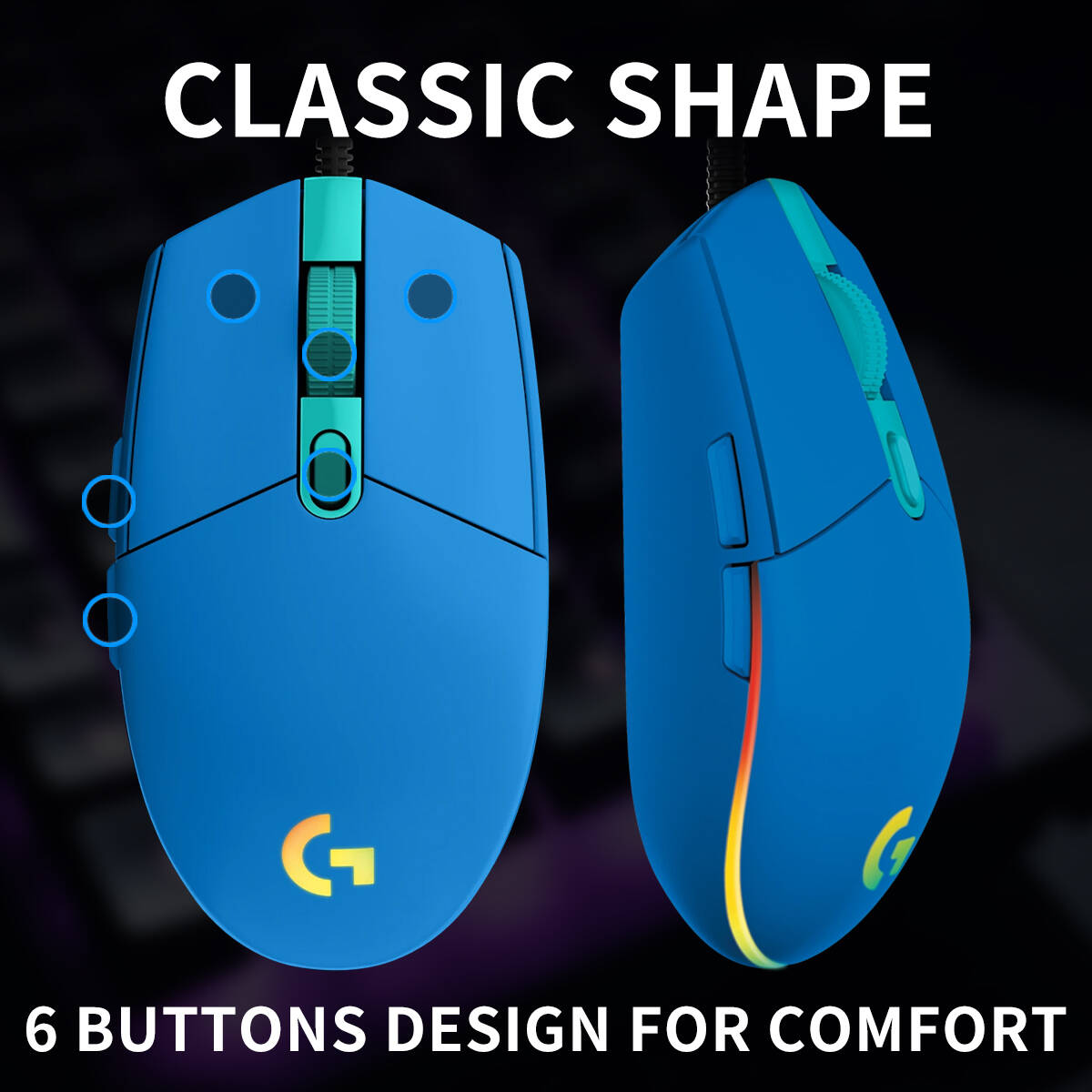 Logitech G203 Wired Gaming Mou - Pc Gaming Entry Level 评论和价格