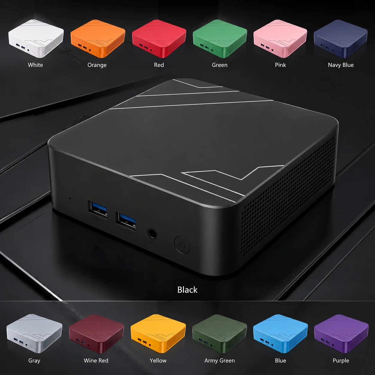 Color Collection Mini PC Intel - Pc Gaming Editing 评论和价格