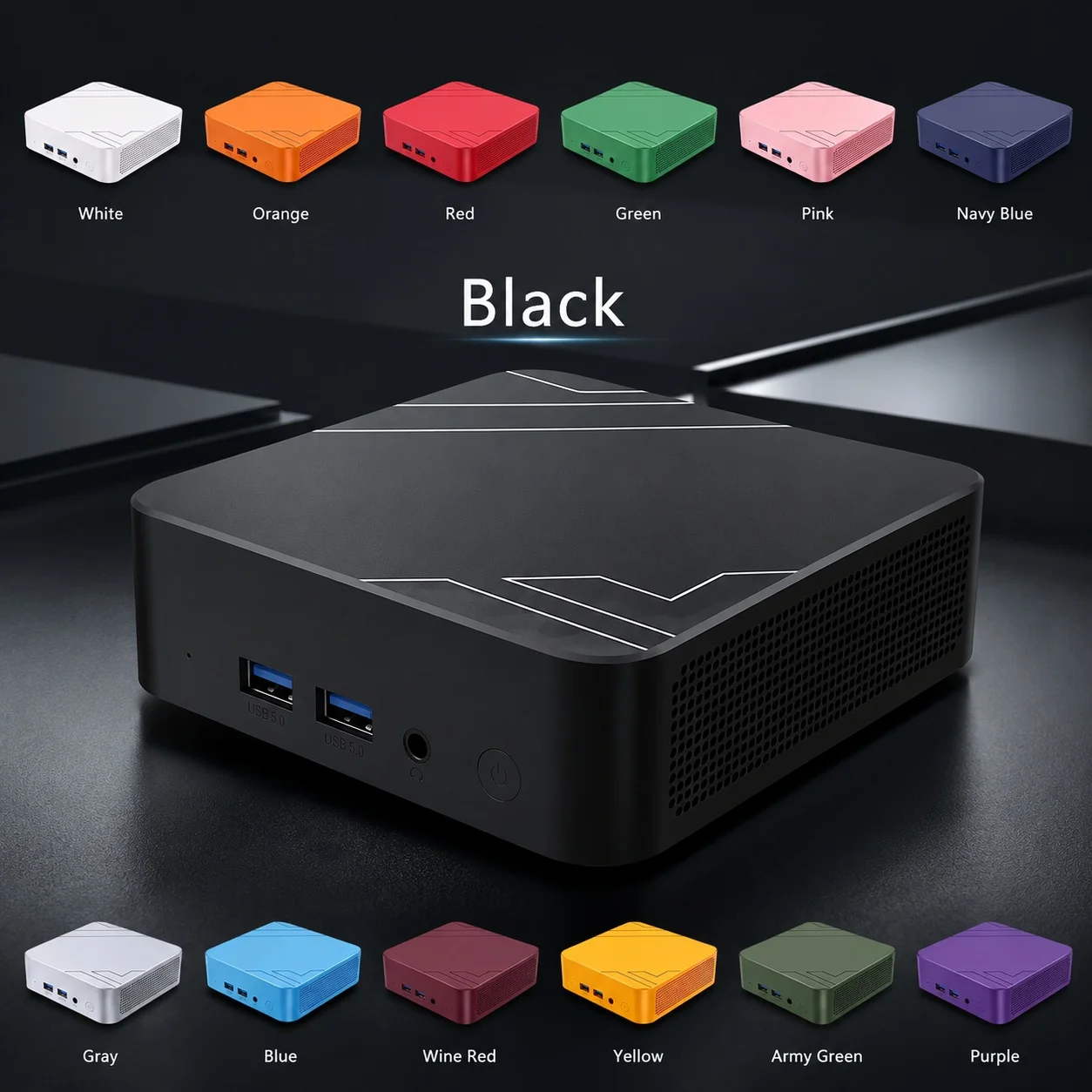Color Collection Mini PC Intel - Pc Gaming Editing 评论和价格